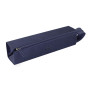 Rhodiarama trousse plumier BLEU NUIT simili cuir italien 23x5x5cm