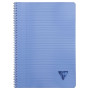 Linicolor cahier reliure intégrale 21x29,7cm 180p ligné + marge assortiment FRES