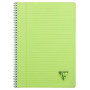 Linicolor cahier reliure intégrale 21x29,7cm 180p ligné + marge assortiment FRES