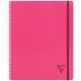 Linicolor Proactiv'Book 22,5x29,7cm 160p ligné + marge cadré perfo. 4 trous + 1
