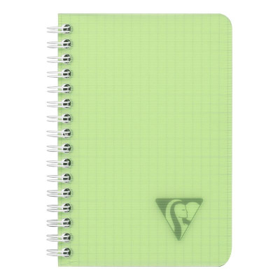 Linicolor carnet reliure intégrale 9x14cm 100p Q.5x5 assortiment FRESH