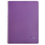 Linicolor cahier reliure intégrale 21x29,7cm 100p Q.5x5 assortiment INTENSIVE