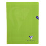 Mimesys cahier piqué polypro 24x32cm 48p séyès Vert
