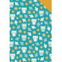 Paquet de 40F carton décor 25x35cm - Noel