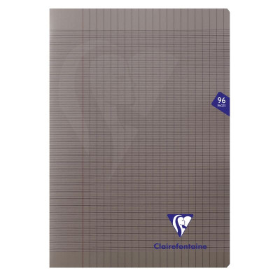 Mimesys cahier piqué polypro 21x29,7cm 96p séyès Gris