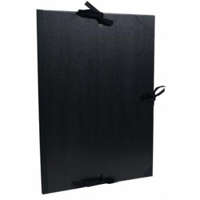 CAD Kraft rabats 3 cordons A4+ 26x33 Noir