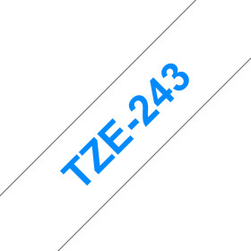 BRO RUBAN LAMI 18MMX8M BLEU BLC TZE243
