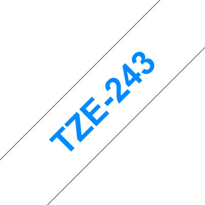 BRO RUBAN LAMI 18MMX8M BLEU BLC TZE243