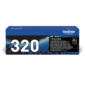 Brother toner cartridge TN-320BK black ( TN320BK )
