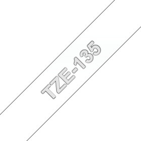 BROTHER TZE135 RUBAN LAMI 12MMX8M BLC TRS TZE135