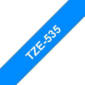 BROTHER TZE535  RUBAN LAMI 12MMX8M BLC BL BR TZE535
