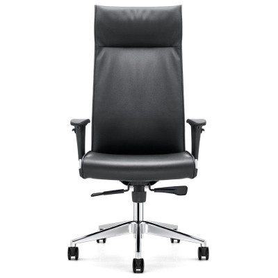 Fauteuil de bureau PAULAR synchrone imitation cuir, revêtement anti abrasion, an