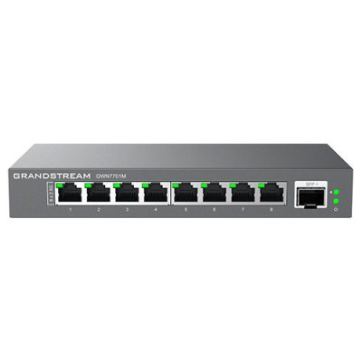 GWN7701M - SWITCH 8 PORTS MULTI GIGABIT 1 SFP+