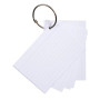 50 Flashcards bristol A6 lignées 5 ass.