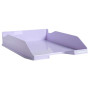 Corb.courrier COMBO Pastel mauve glossy