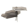Colonne pivotante gris 3 corb B4 gris tr