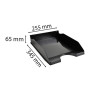 ECOTRAY Corb. à courrier ECOBlack noir