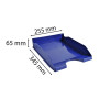 ECOTRAY Corb. à courrier Office bleu nui