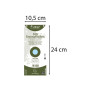 100 F.Interc.105x240 Recycl. Bleu perf/2
