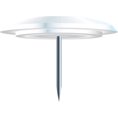 BTE 40 PUNAISES 10MM BLANC