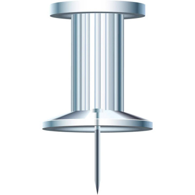 BTE 25 EPING.PUSH-PINS 10MM CRISTAL
