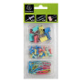 Kit de 58 attaches Aquarel Assorti