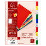 Intercalaires 1-10 A4 PP onglets imprimé