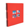Alb spiral 60p Noir 32x32cm MILANO Rouge