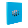 Album livre 60p noir 29x32cm MILANO Bleu