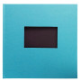 Alb livre 30p noir 25x25cm Pop'N Co cyan