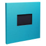 Alb livre 30p noir 25x25cm Pop'N Co cyan