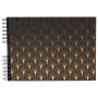 Alb spiralé 50p noir 32x22 Néo Déco noir