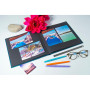 Album livre 30p. noir 25x25cm PALMA bleu