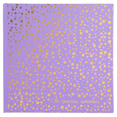 Alb livre 30p blanc 25x25cm Plum' Violet
