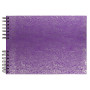 Alb spirales 50p n 32x22 cm Japan violet