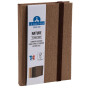 REG NATURE 170x110. 192P LIGNÉ BRUN FSC