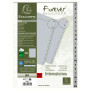 Intercalaires PP recycl gris A4 20p A-Z