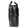 Sacoche double ordin. Exactive Cuir noir