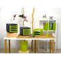 Porte-revues MAG-CUBE Iderama vert anis