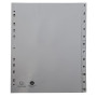Intercal.impr.A4 Num.1-12 PP recycl gris