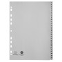 Intercalaires 1-31 A4 PP gris ongl.impr.