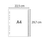 Intercalaires 1-31 A4 PP gris ongl.impr.