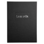 LIVRE D'OR    1M.220X170 NOIR