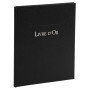 LIVRE D'OR    1M.220X170 NOIR