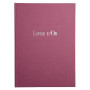 LIVRE D'OR    1M.220X170 LIE DE VIN