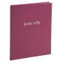 LIVRE D'OR    1M.220X170 LIE DE VIN