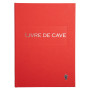 LIVRE DE CAVE.220X170.96 PAGES ROUGE