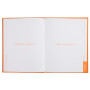 LIVRE DE RECETTES 220X170 96 P ORANGE