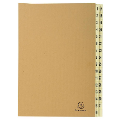 Trieur 31 Comp. FOREVER kraft brun