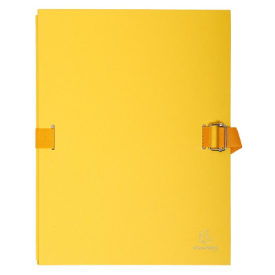 Chemise Pap.toilé sangle + rab.Jaune